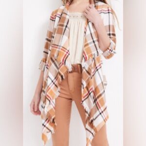 Maurice’s Plaid Kimono